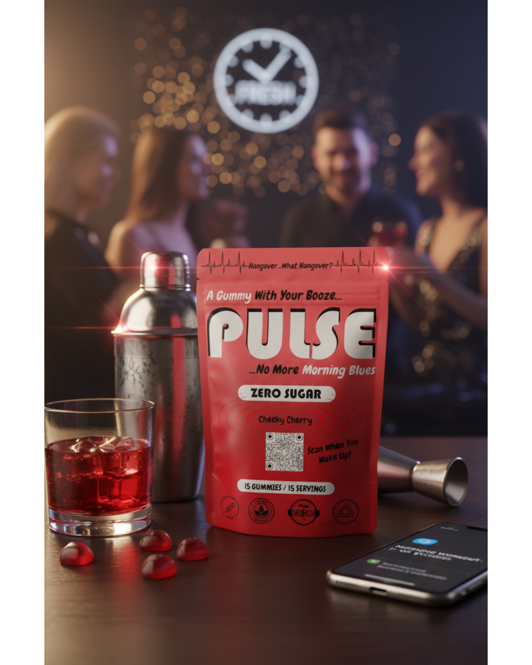 Pulse Hangover Support Gummies (15 Gummies)